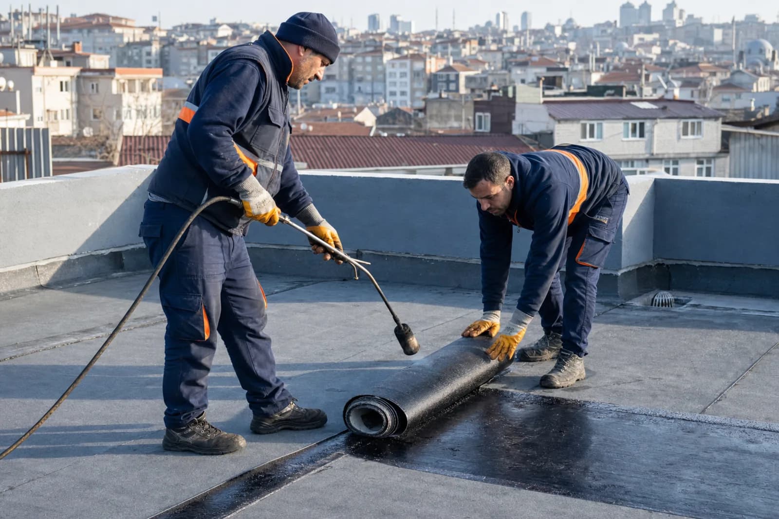 Çatı Su Yalıtımı / Membran İstanbul çatı uygulaması